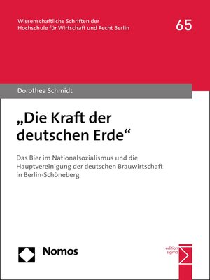 cover image of "Die Kraft der deutschen Erde"